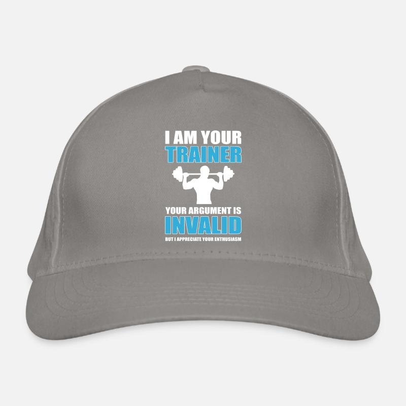 Fitnesstrainer Bio-Baseballkappe