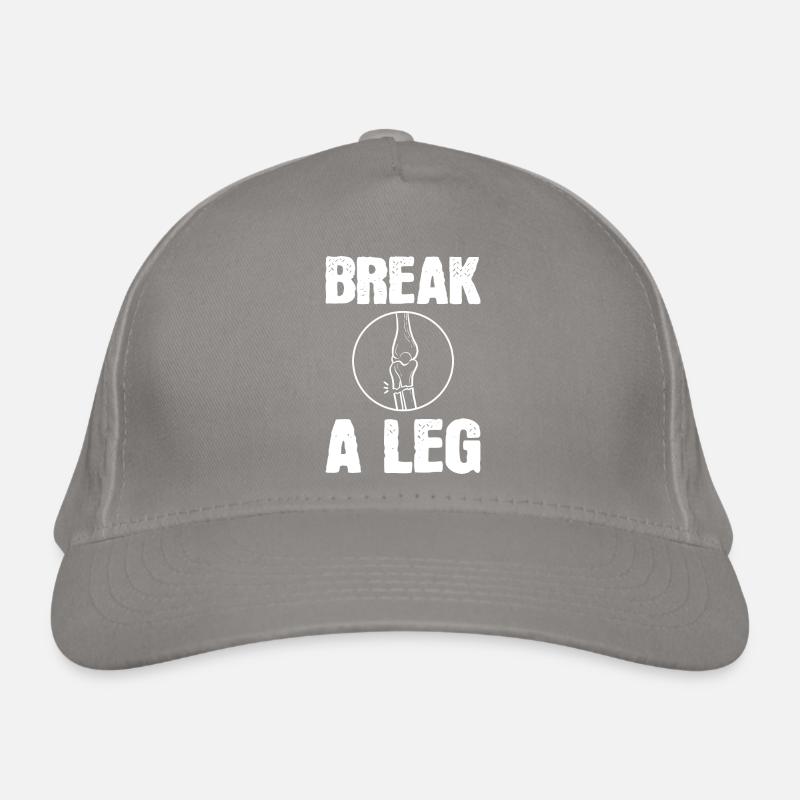 Jambe cassée Casquette classique bio