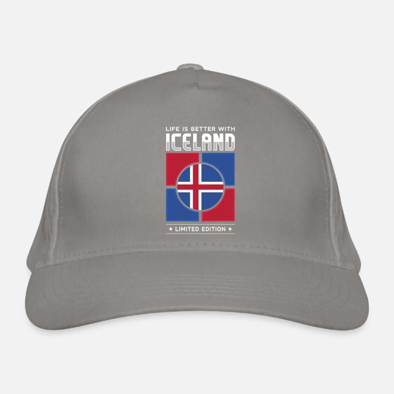 Iceland Organic Baseball Cap