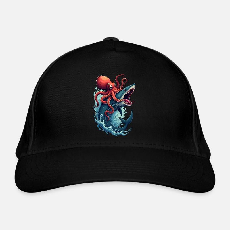 Sea Battle Organic Baseball Cap