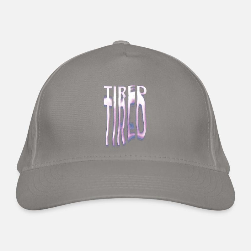 TIRED – Une esthétique déformée pour les insomniaques Casquette classique bio