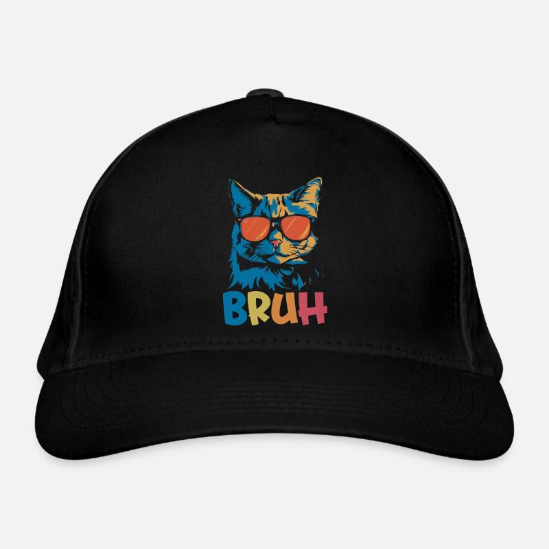 Bruh Cat Casquette classique bio