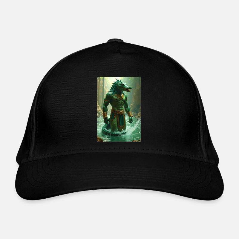 Sobek, godin à tête de crocodile dans le Nil Casquette classique bio