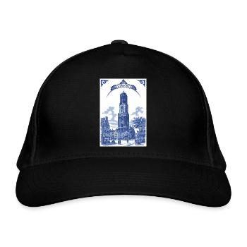 Utrecht le Dom - Casquette classique bio - noir - Devant