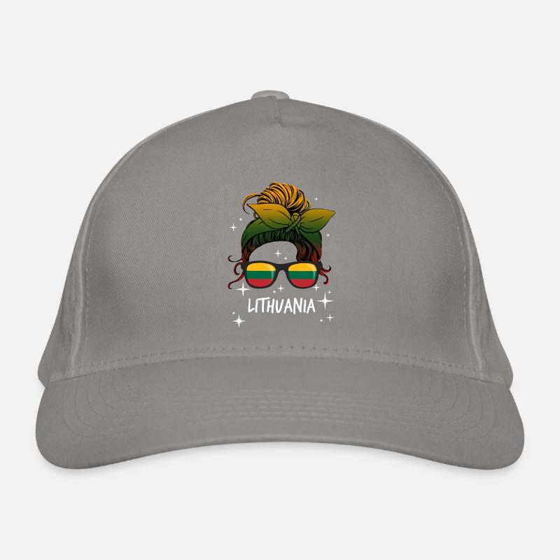 Lithuania Organic Baseball Cap