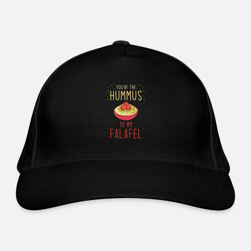 Falafel Hummus Organic Baseball Cap