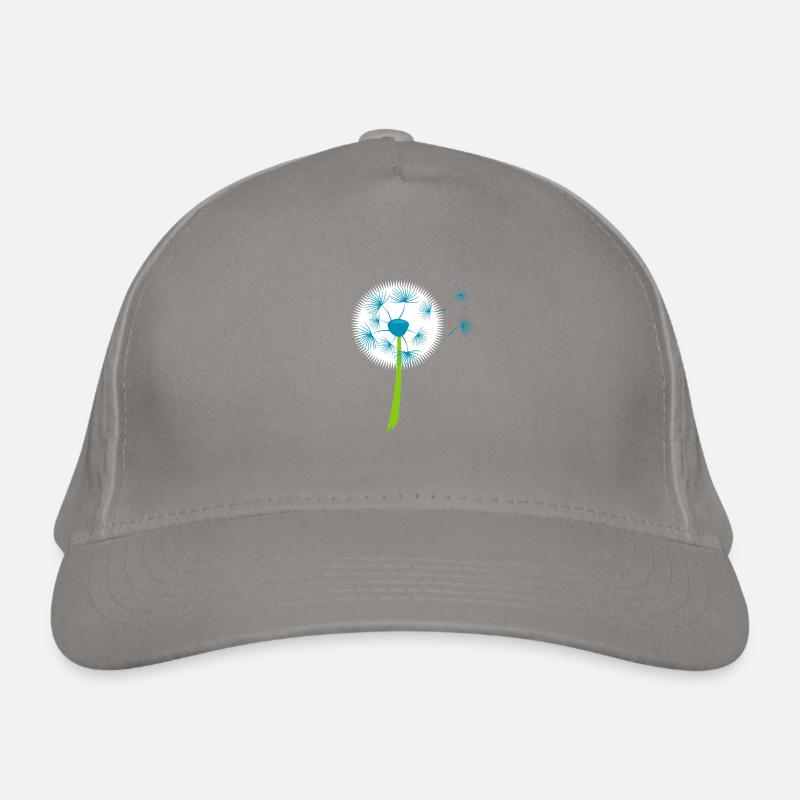 Beautiful White Dandelion Flowers Dandelion Organic Baseball Cap