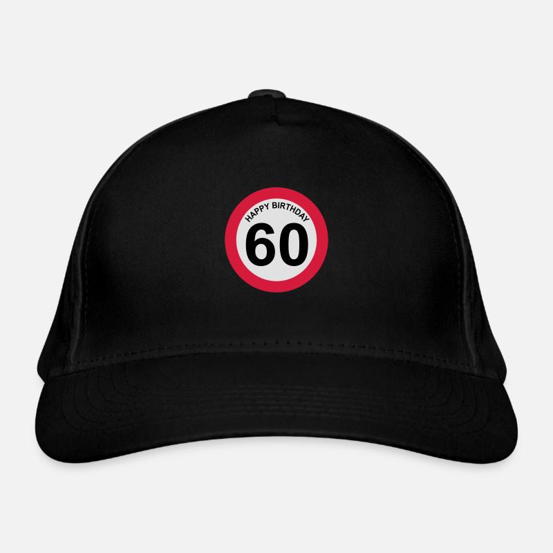 60 - Casquette classique bio - noir