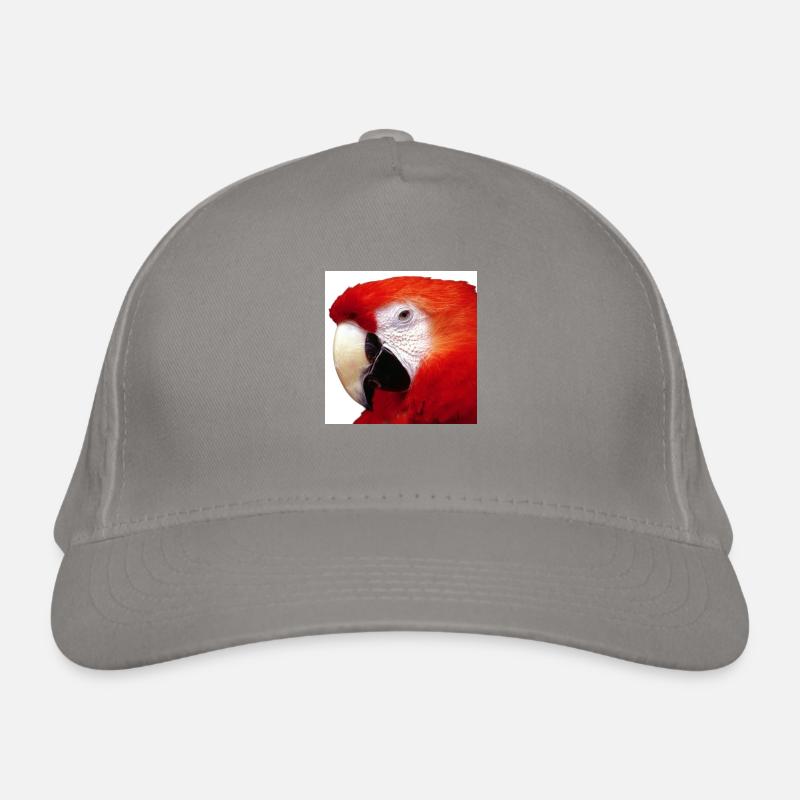 Papagei Bio-Baseballkappe