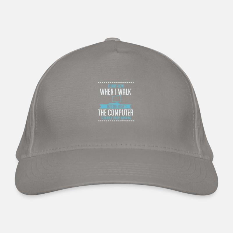 Computer Geek Shirt: Logiciel d'assistance technique I Casquette classique bio
