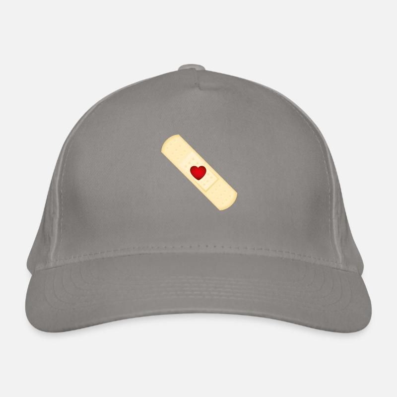 Smiley Plaster Organic Baseball Cap
