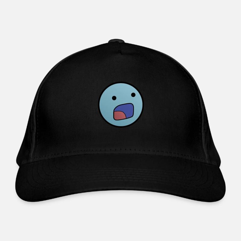 "D:" - Colon D (émote Twitch) Casquette classique bio