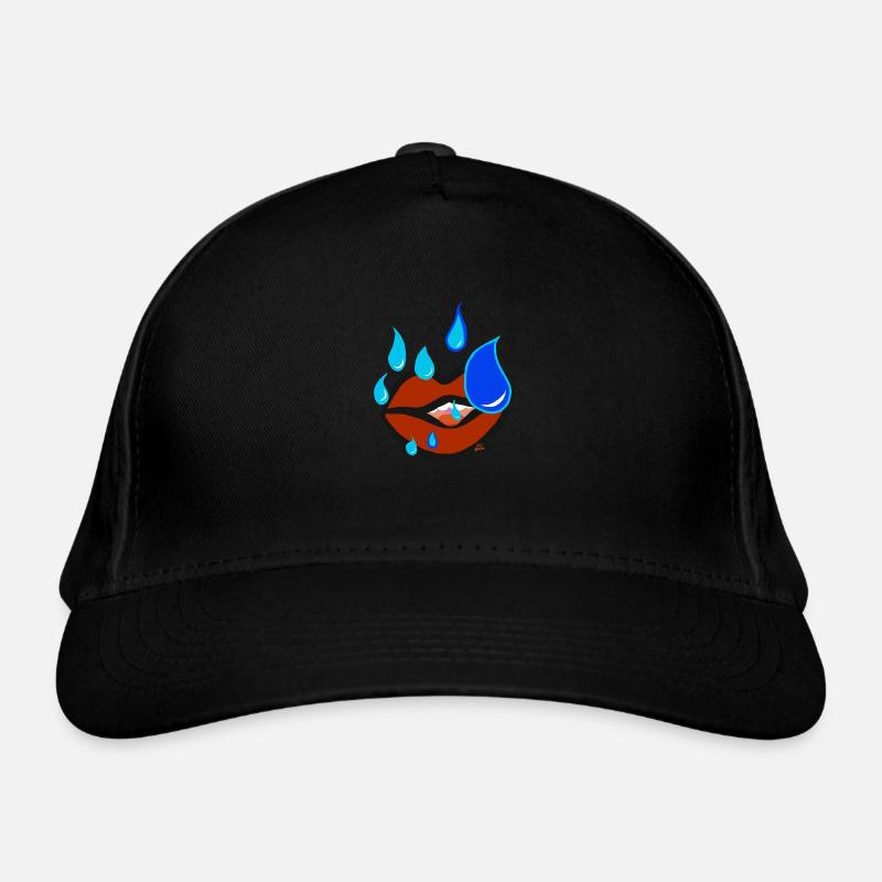 Lips looking for tears v12 00 Organic Baseball Cap