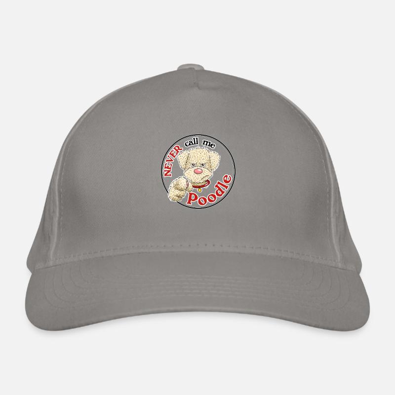 Poodle1 2 Bio-Baseballkappe
