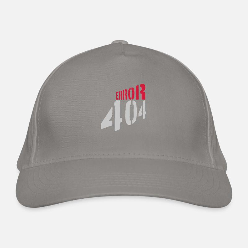 Message d’erreur 404 Réseau Casquette classique bio