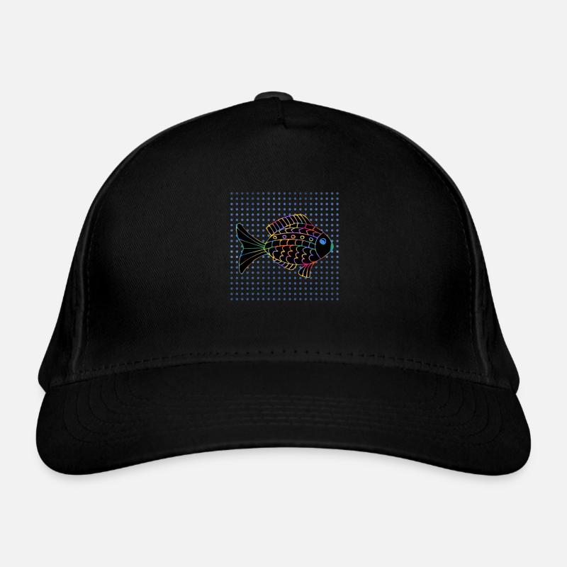 Fish Organic Baseball Cap