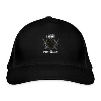 Paintball Gotcha - Casquette classique bio - noir - Devant