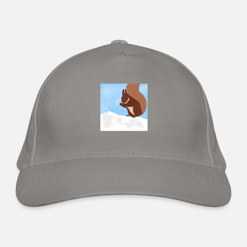 Squirrel Organic Baseball Cap