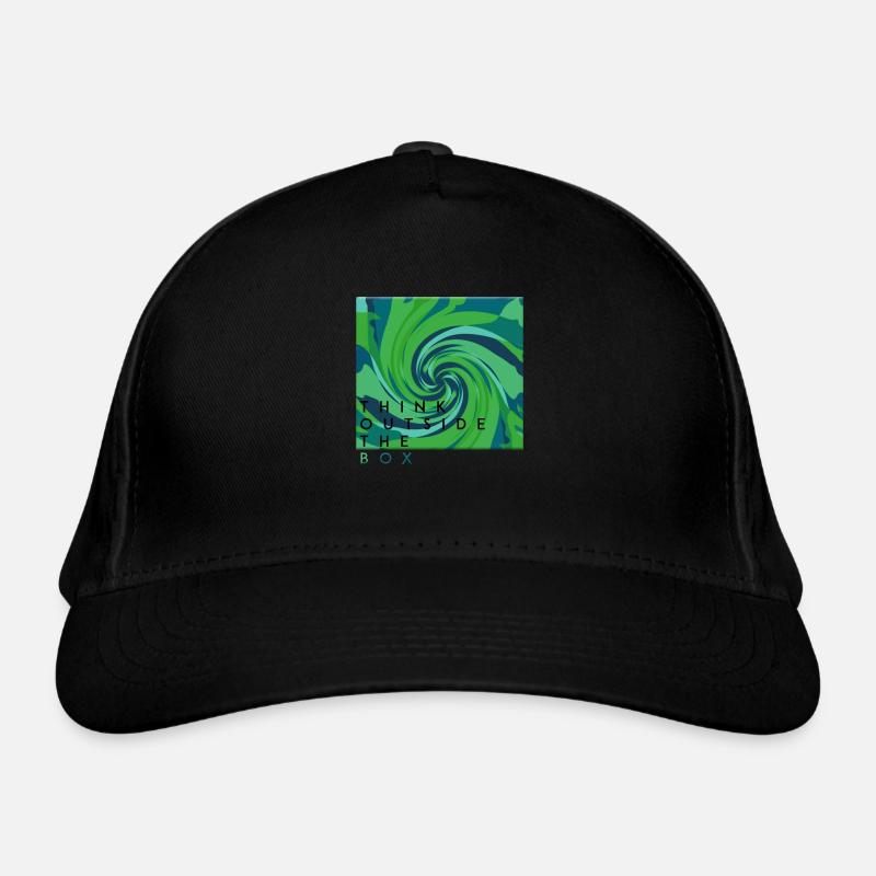 Pensez en dehors des sentiers battus pensées positives heureuses Casquette classique bio
