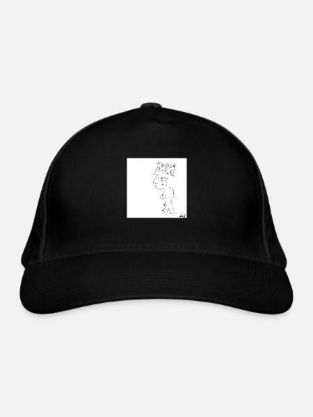 Walking First - Bio-Baseballkappe - Schwarz
