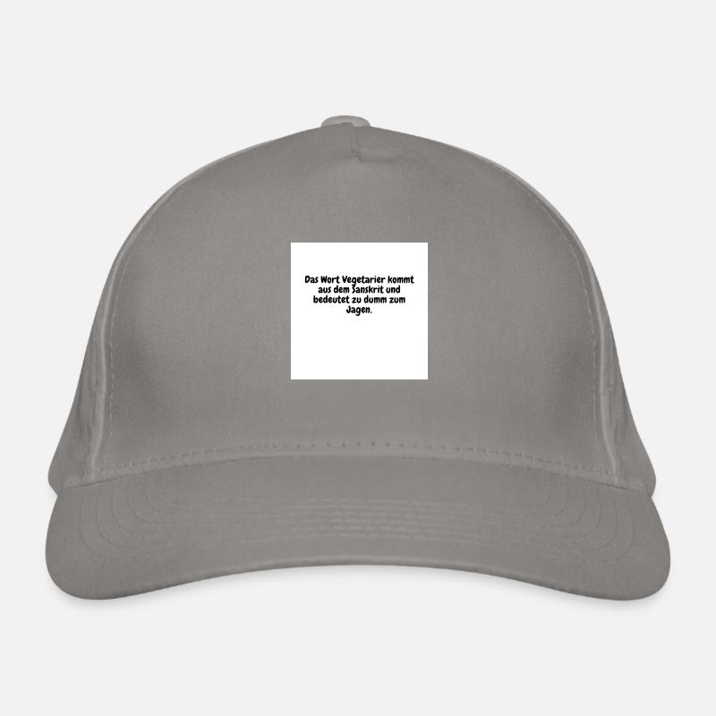 Fleischesser Bio-Baseballkappe