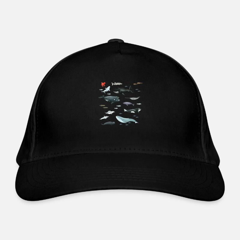 Unterwasserwelt Bio-Baseballkappe