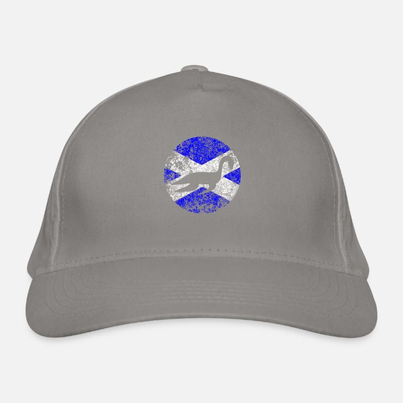 Drapeau écossais du monstre du Loch Ness Casquette classique bio