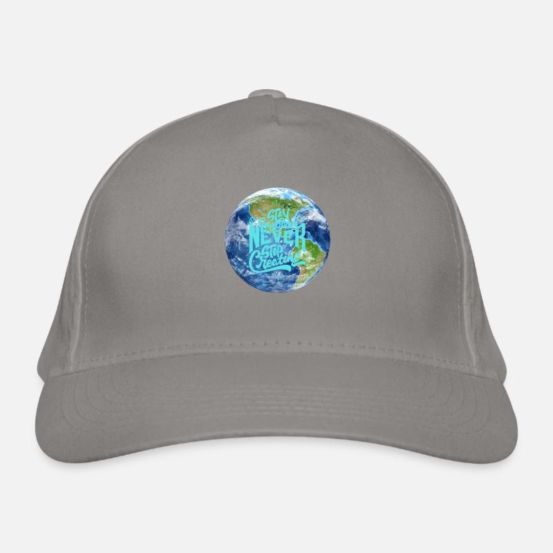 Planet Earth Organic Baseball Cap
