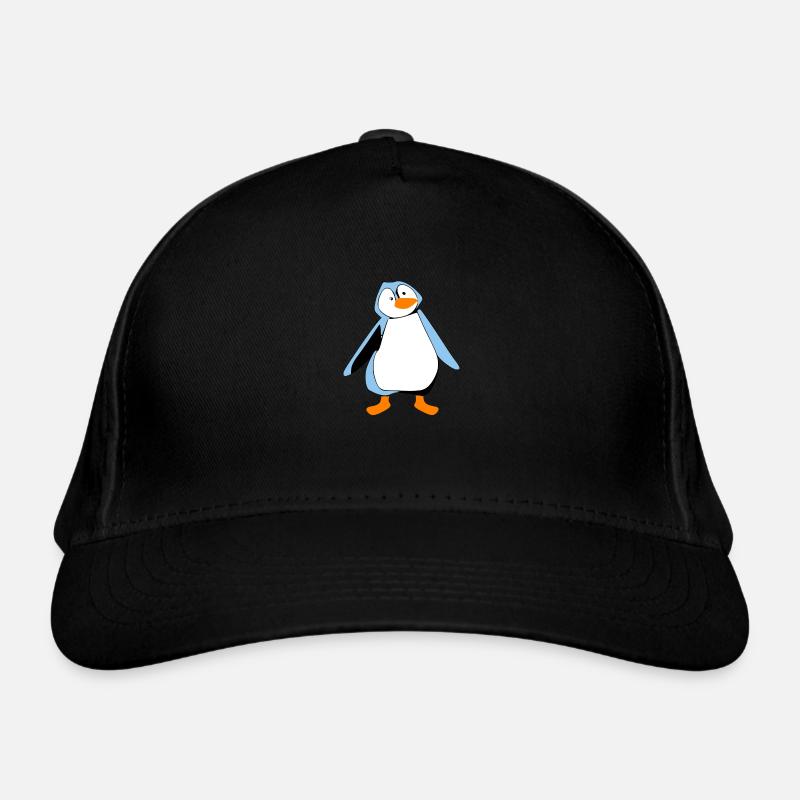 Koko der Pinguin Bio-Baseballkappe