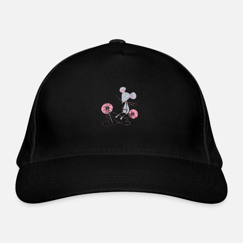Mimi the sad mouse Organic Baseball Cap