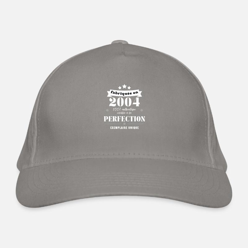 fabriquée en 2004 Casquette classique bio