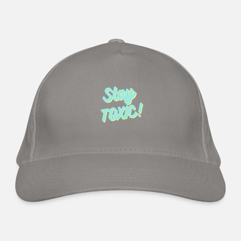 Restez toxique Casquette classique bio