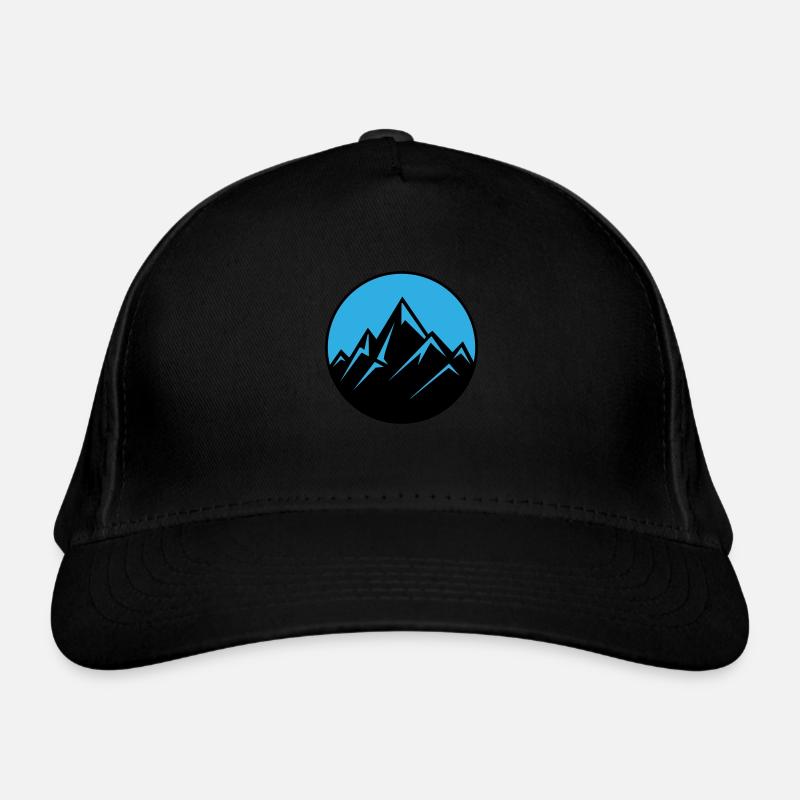 mountains Organic Baseball Cap