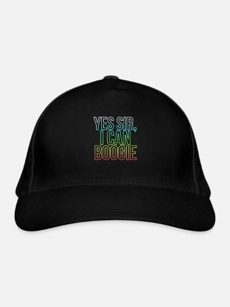 I Can Boogie - Bio-Baseballkappe - Schwarz