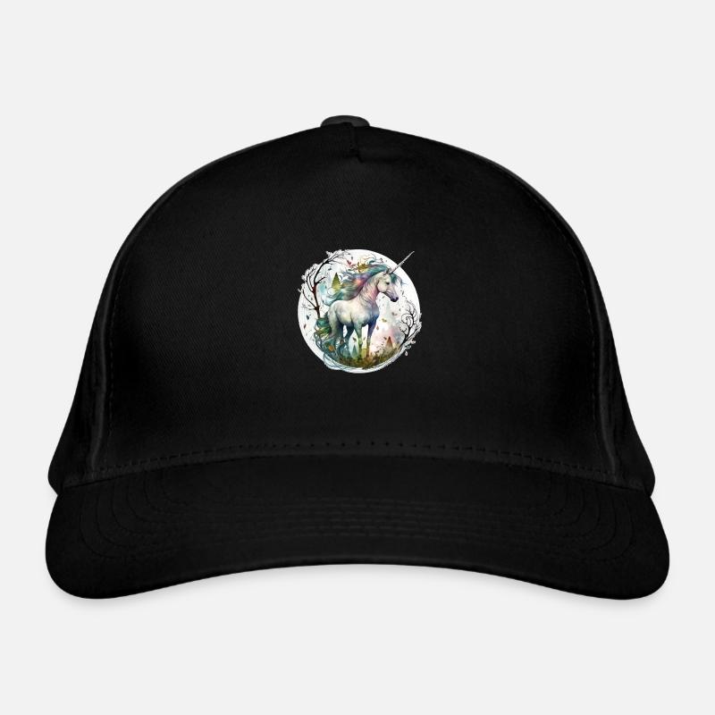 licorne sauvage - Casquette classique bio - noir