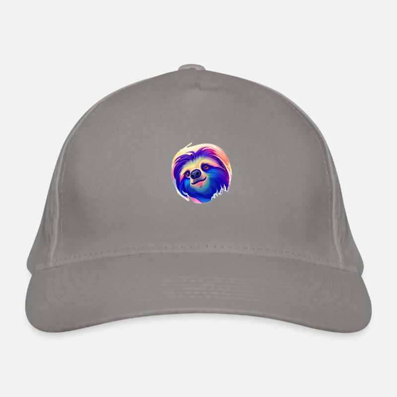 Sloth Sloth Drawing Fatigue Sloths Organic Baseball Cap