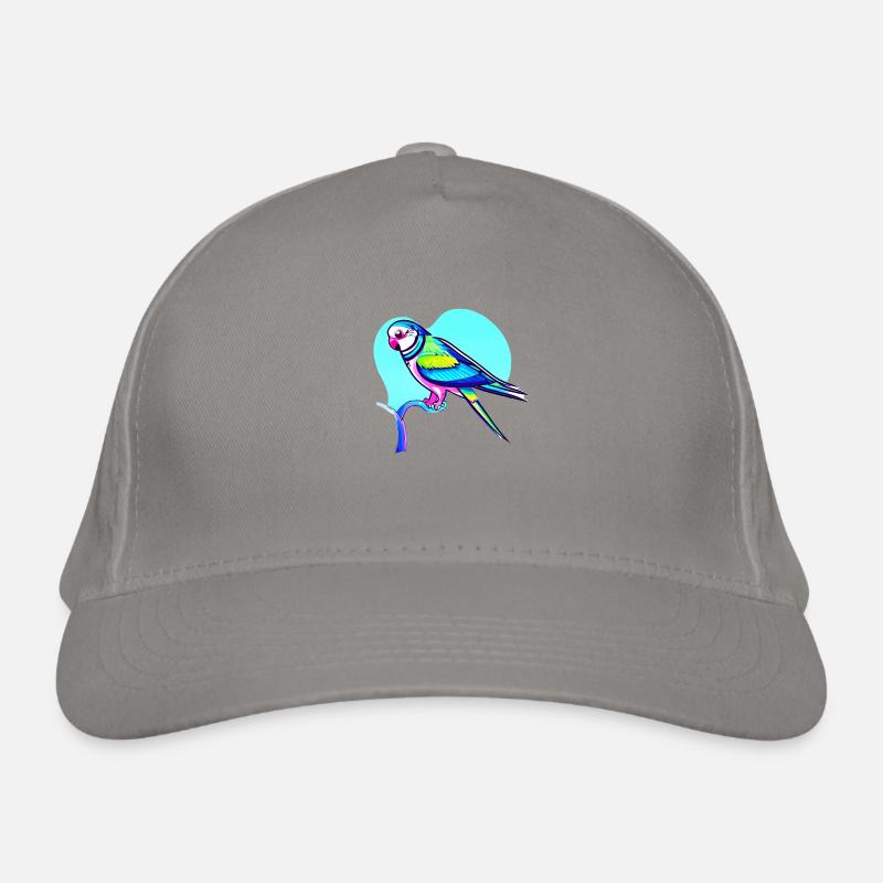 Budgerigar Bird Cockatiel Bird Propriétaire Casquette classique bio