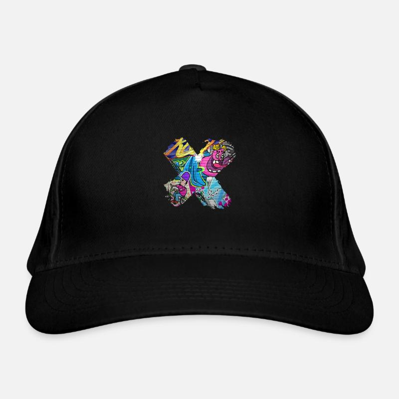 Graffiti style Splash hip hop couleurs peintre couleur Casquette classique bio