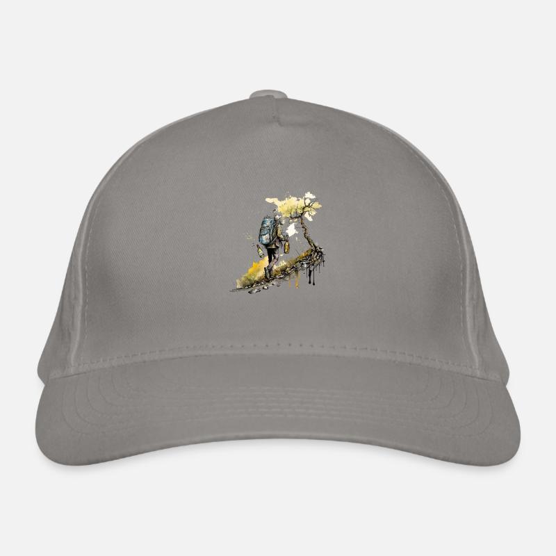 Randonnée à la bière en montagne Casquette classique bio