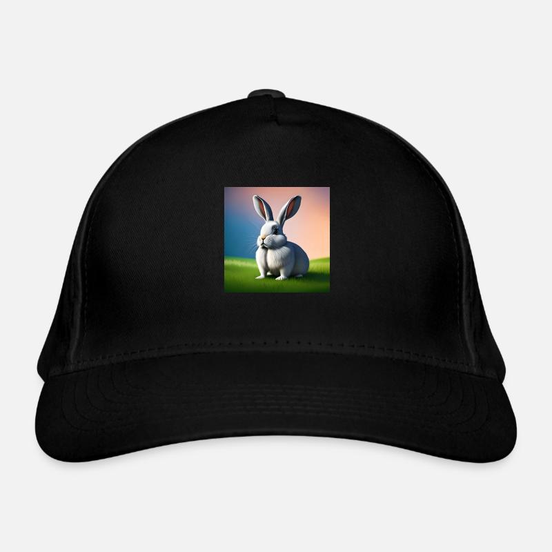 Lapin au coucher du soleil Casquette classique bio