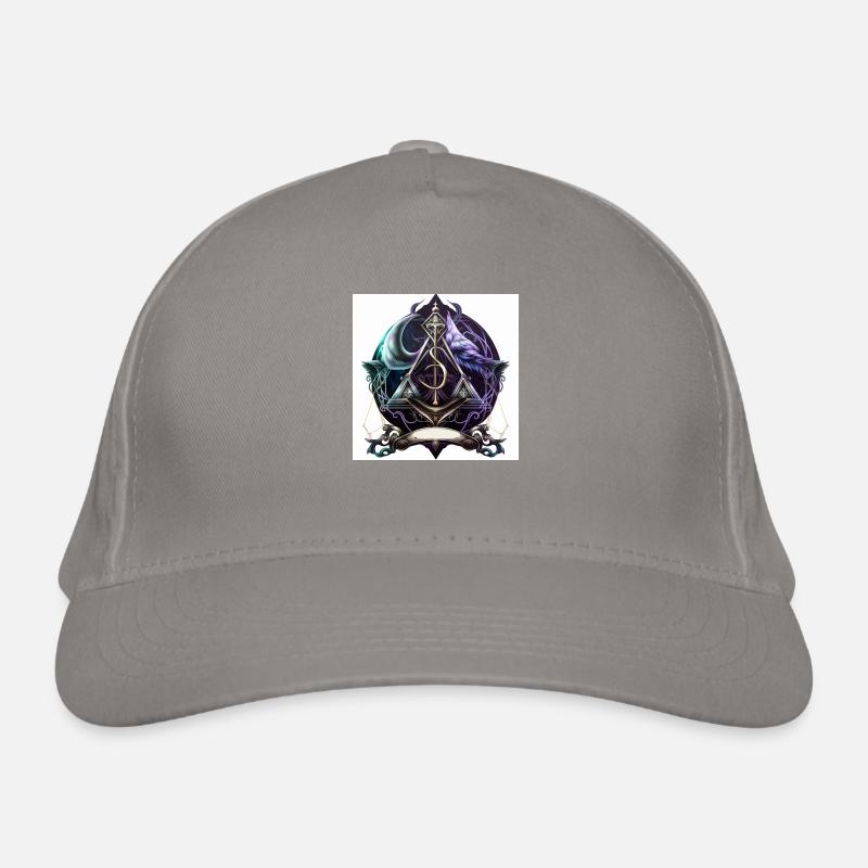 Colored occult symbol Organic Baseball Cap