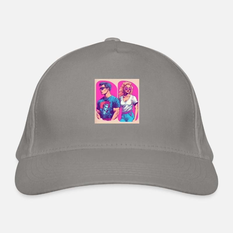Man und Frau der 90er Bio-Baseballkappe