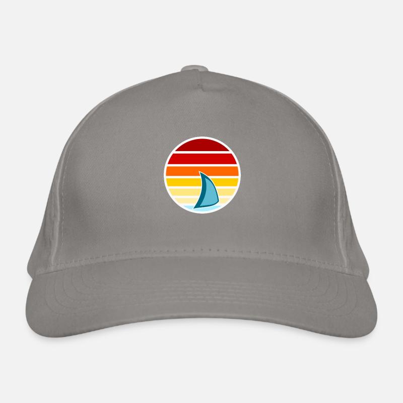 Sailboat with sunset Organic Baseball Cap