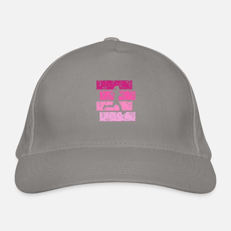 Vintage gift running Organic Baseball Cap