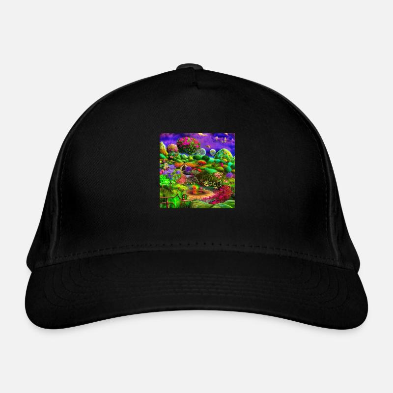Surreal Garden Organic Baseball Cap