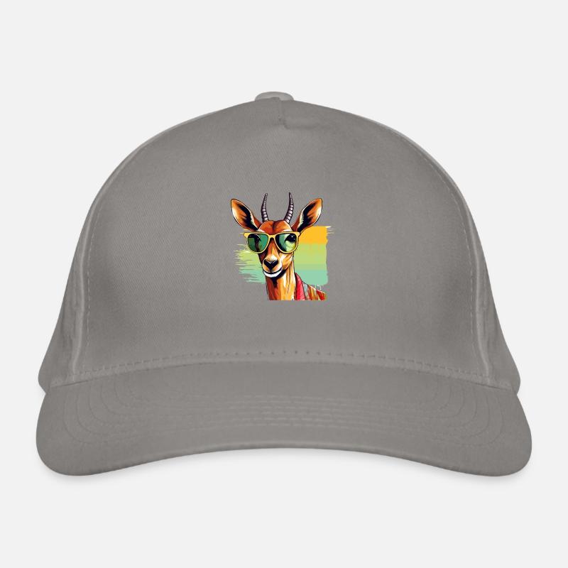 Mokka l'antilope Casquette classique bio