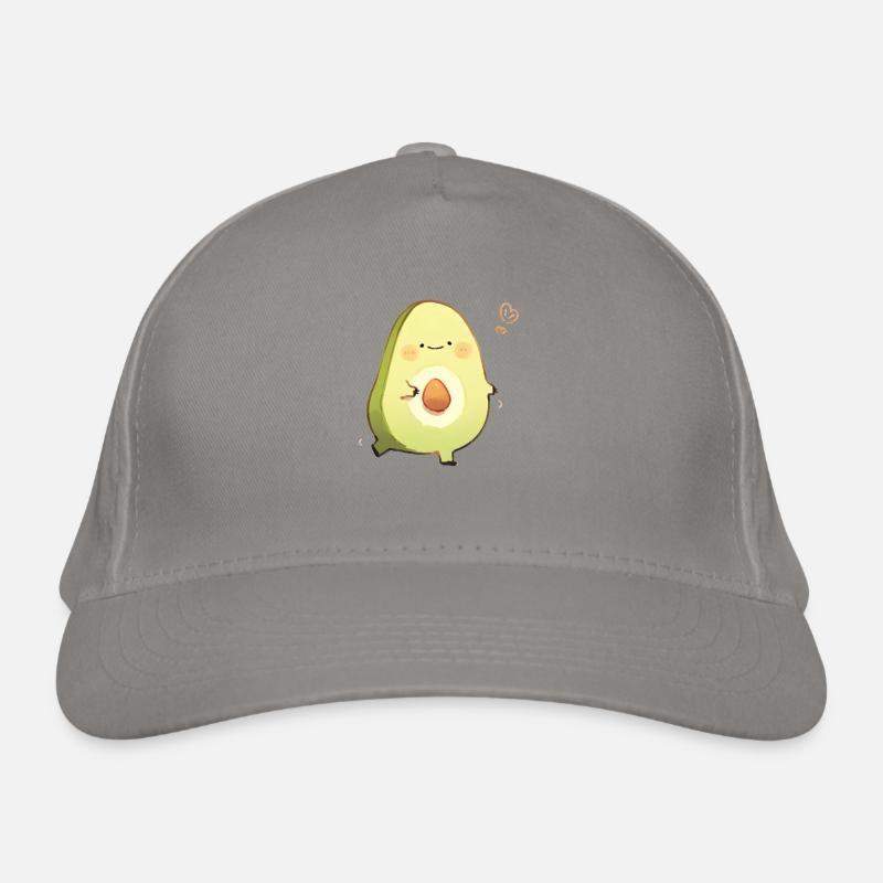 Umarmende Avocado Bio-Baseballkappe