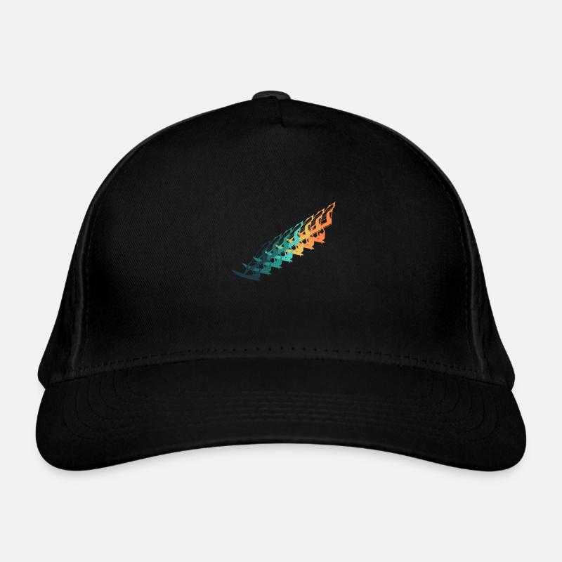 Vintage-Windsurfen Bio-Baseballkappe