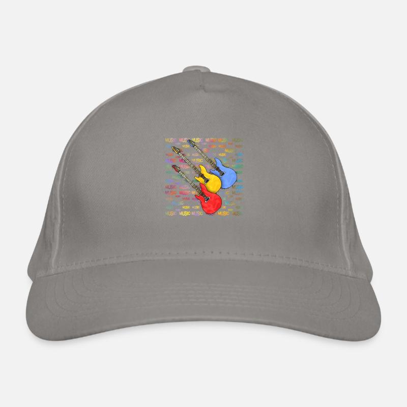 Guitars Organic Baseball Cap