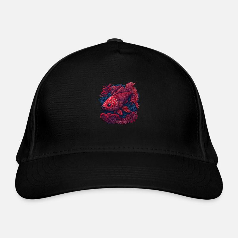 beautiful fish Organic Baseball Cap